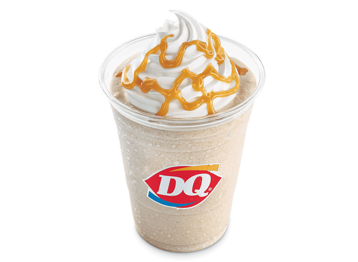 dairy queen caramel moolatte