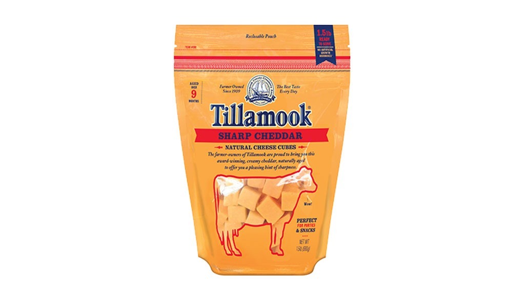 Tillamook sharp cheddar cubes