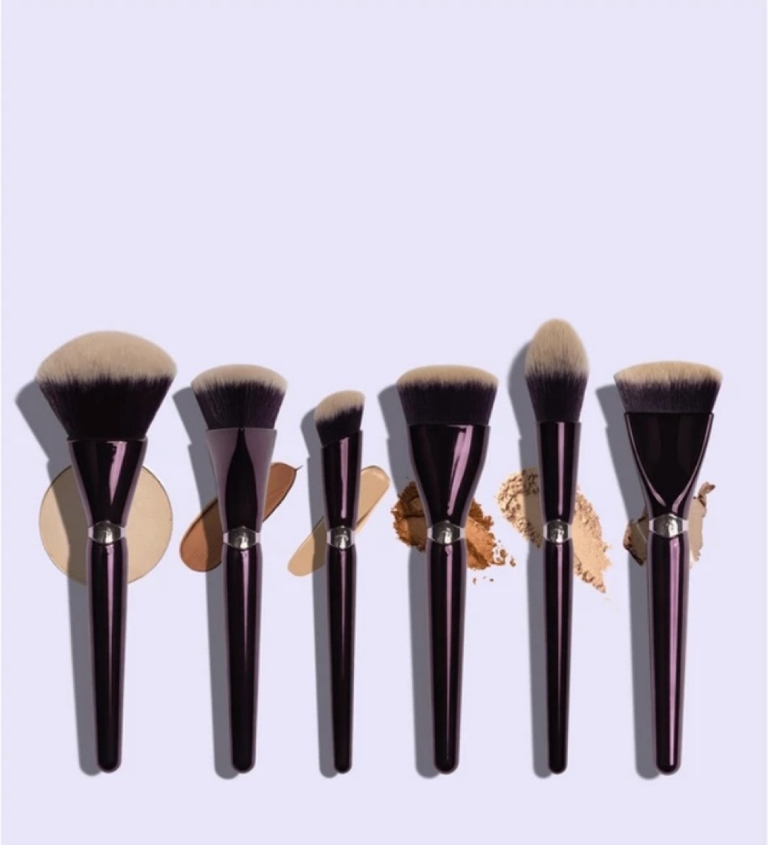 black makeup brushes