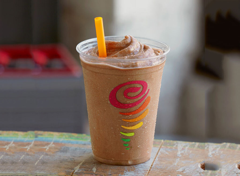 Jamba juice peanut butter moo'd smoothie - unhealthiest, worst smoothies