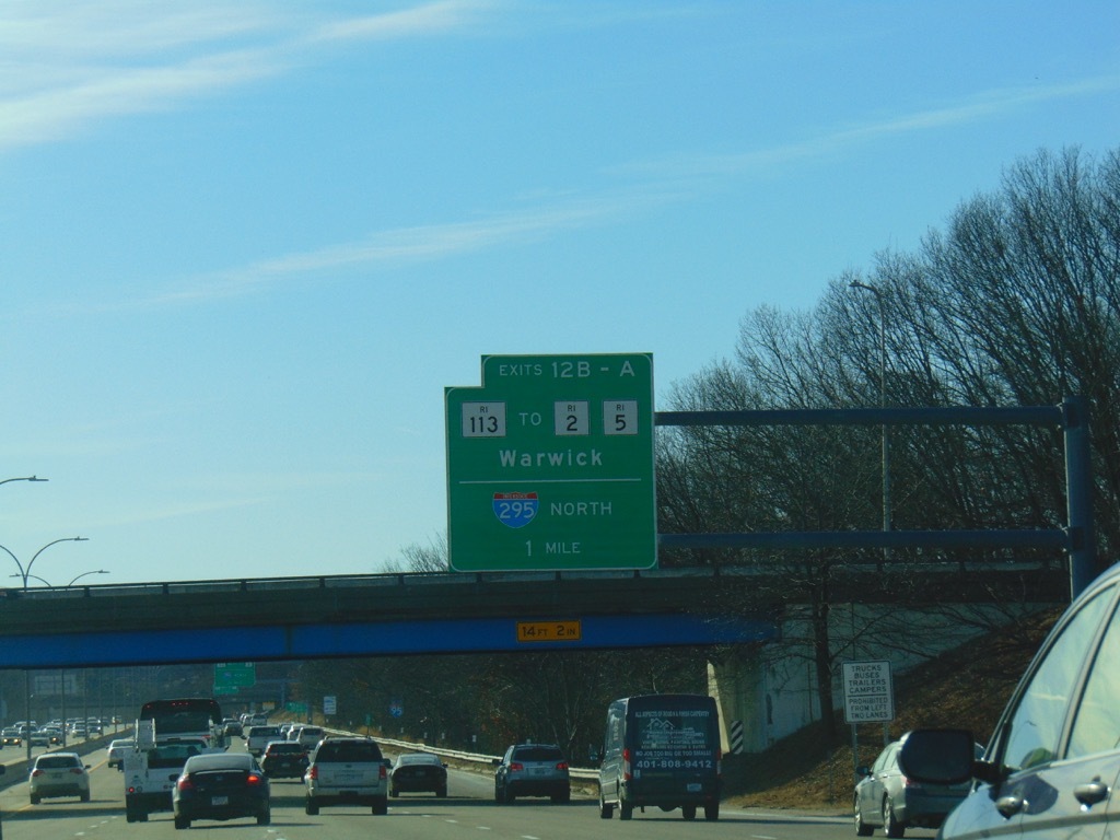 rhode island i 95 busiest roads every state