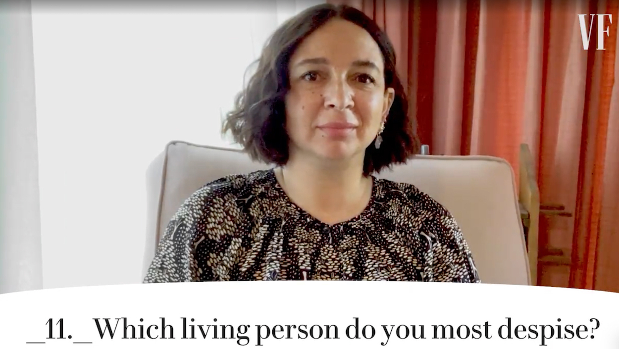 Maya Rudolph Vanity Fair Proust Questionnaire video