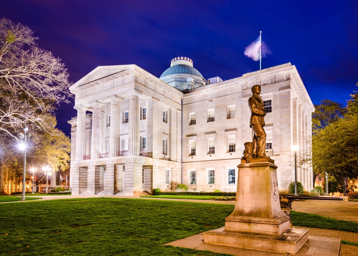 north carolina state capitol buildings