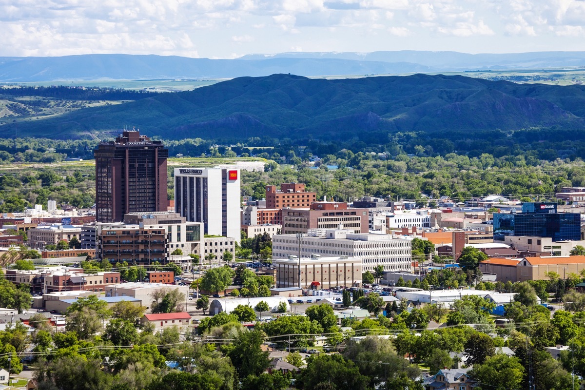 City view. Billings, Montana, USA