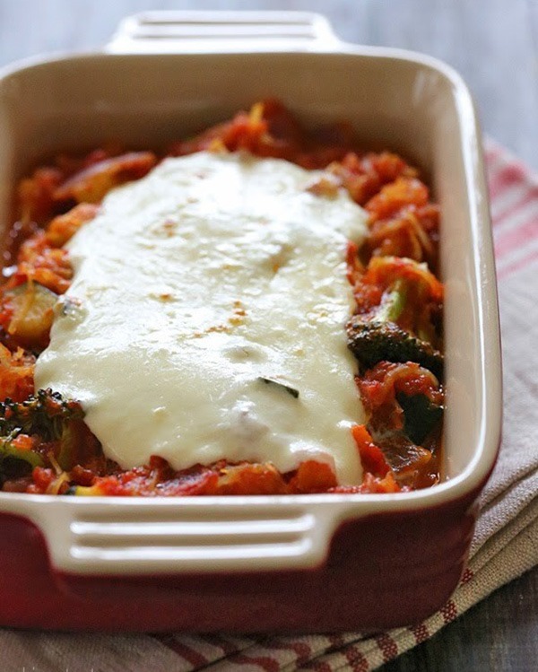 spaghetti squash primavera