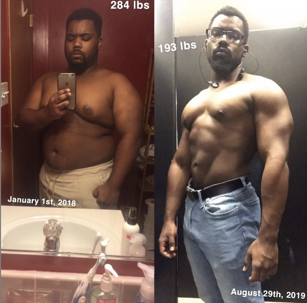 Quantel Thomas weight loss journey