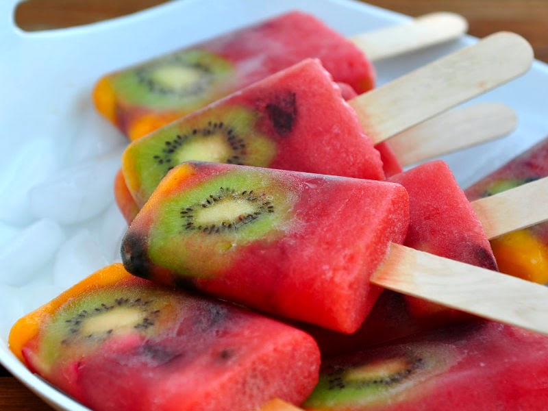 6. Fresh Fruit Pops