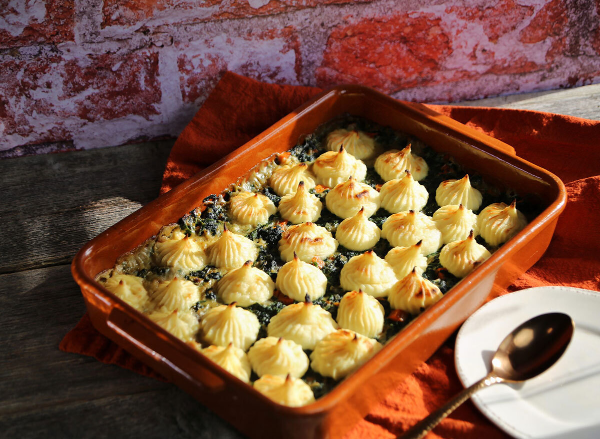 parsnip spinach shepherds pie