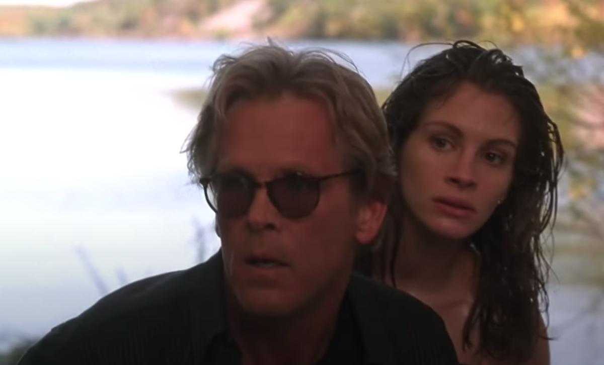 Nick Nolte and Julia Roberts in 