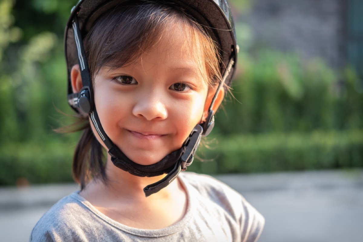 girl in helmet, things that annoy grandparents