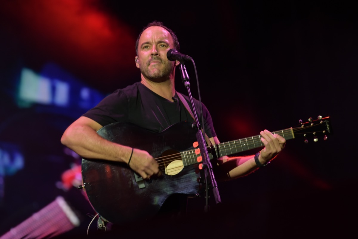 Dave Matthews Band performing in Charlottesville, Virginia in 2019