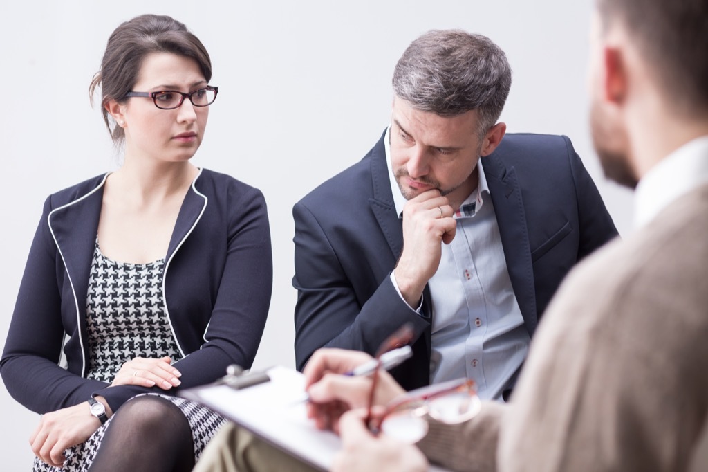 Man Asking Woman If She's Gained Weight Over 40