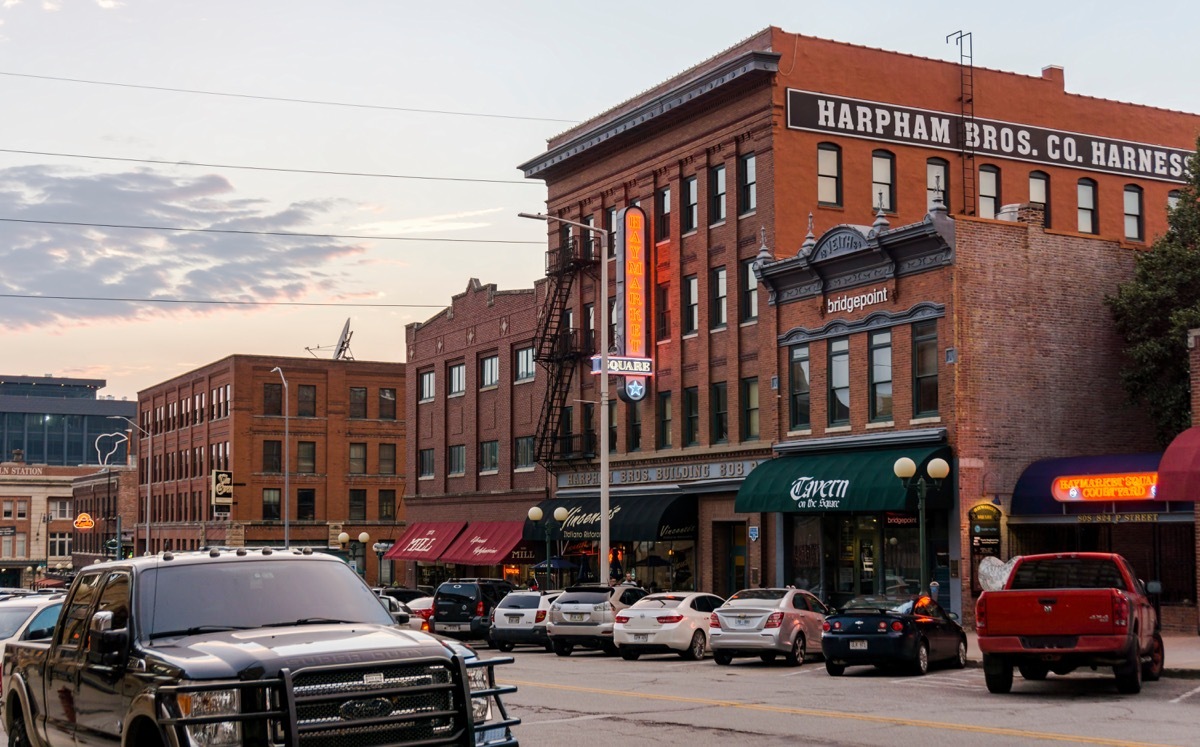 p street in nebraska, most common street names