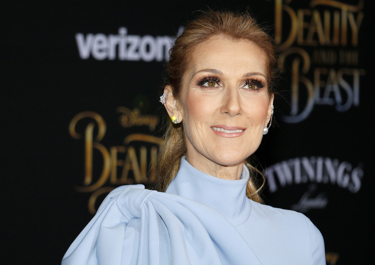 Celine Dion at the premiere of 