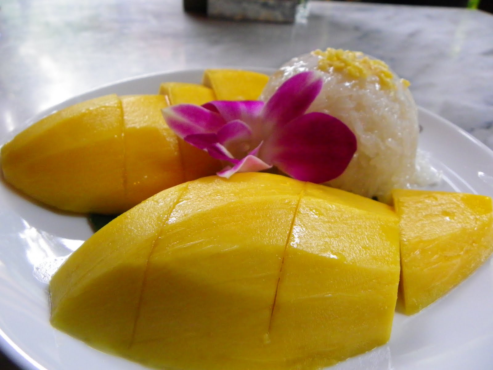 10. Mango sticky rice pudding (Thailand)