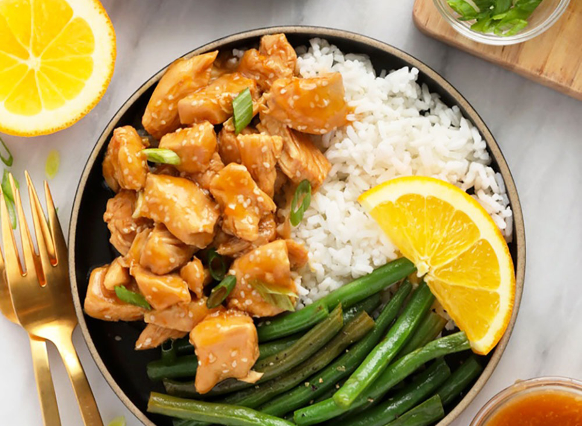 instant pot orange chicken