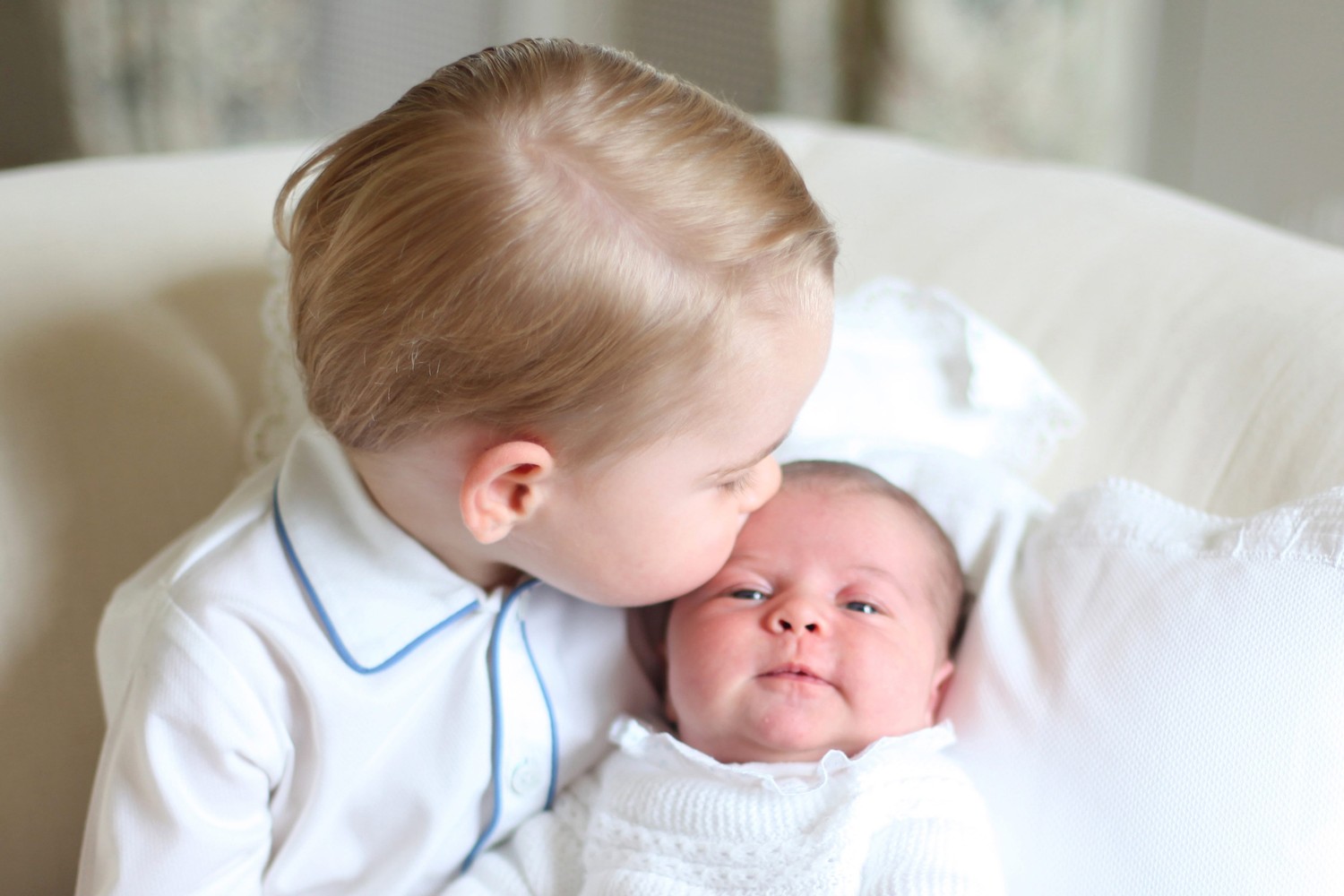 Prince George and Princess Charlotte - Perfect Portraits of Royal Babies 24