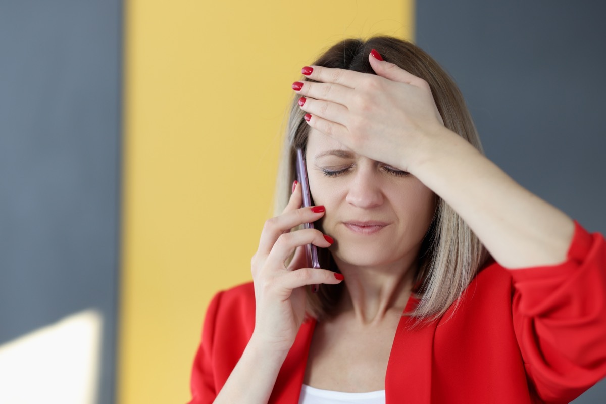 Woman Forgetting She Had Plans