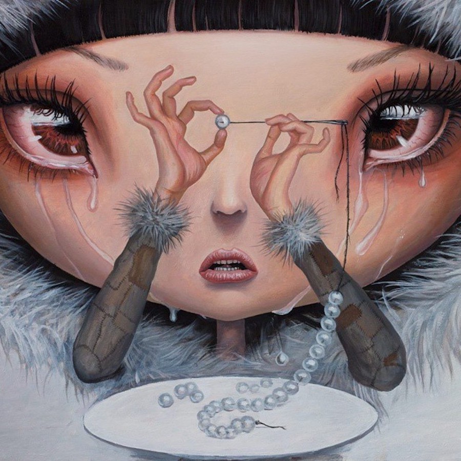 Sadness Is My Single Fortune | Surreal Paintings Of Romanian Artist You’ll Never Forget | Her Beauty