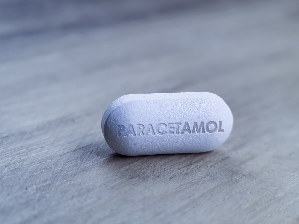 Paracetamol pill