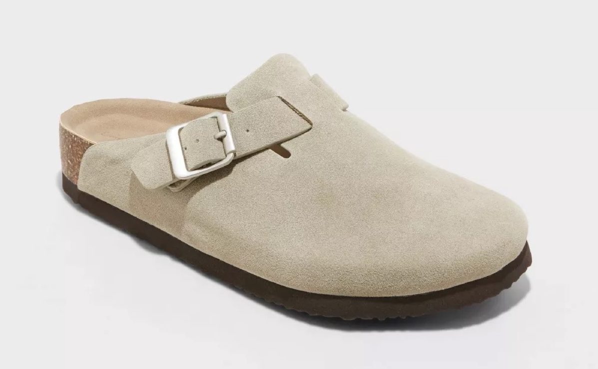 A women's Betsy clog mule flat