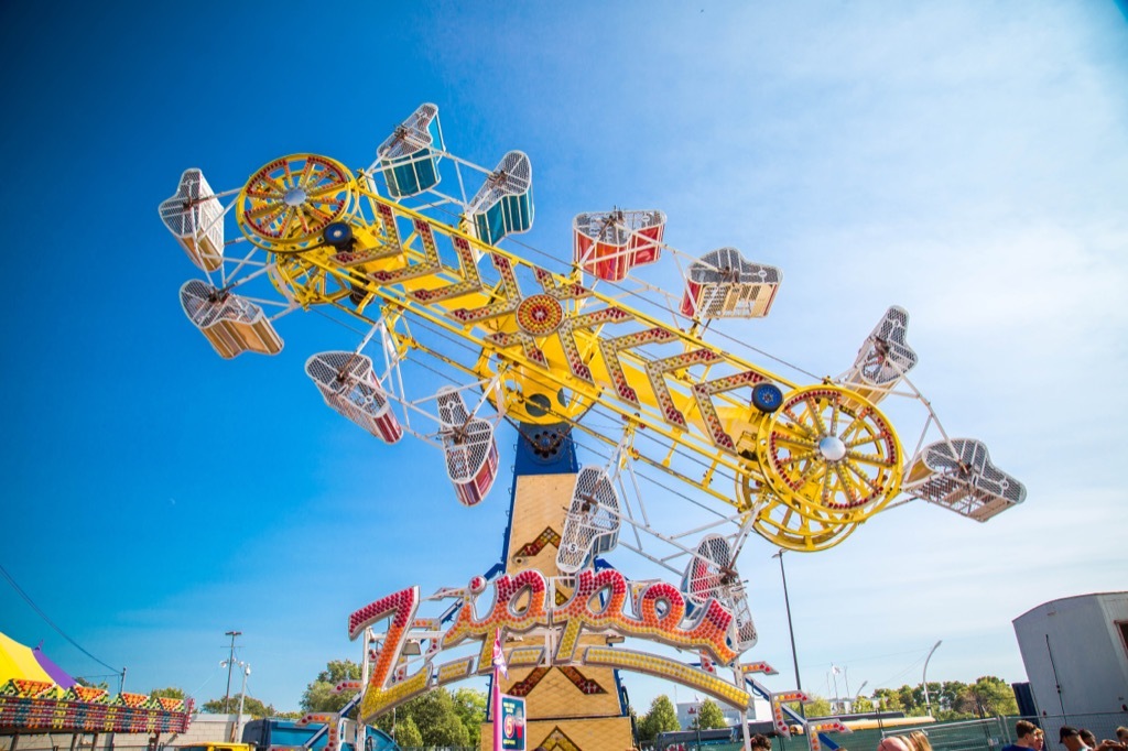 Carnival Ride Zipper Summer Fair