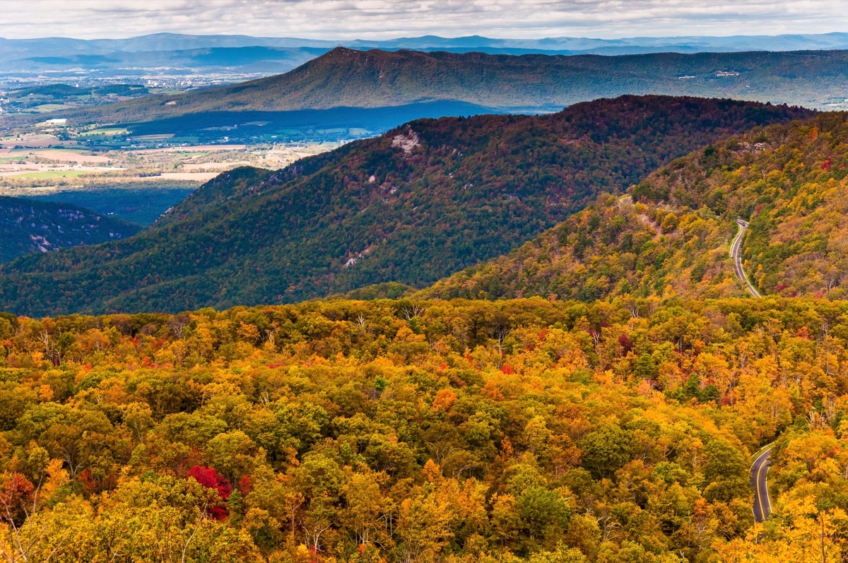 shenandoah national park virginia state natural wonders