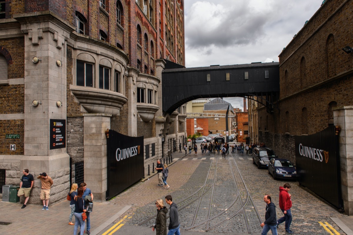 entrance to the guinness storehouse in dublin