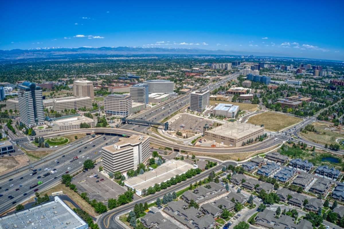 cityscape photo of Aurora, Colorado