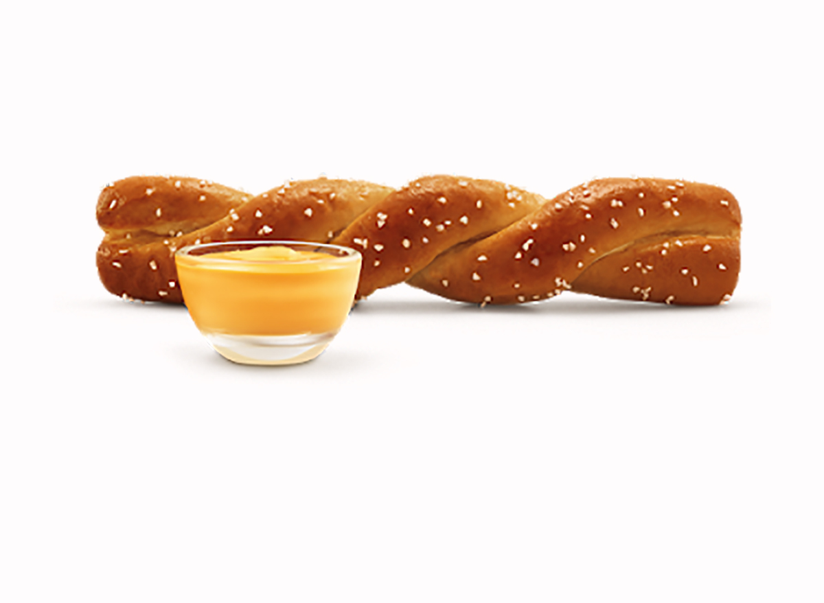 soft pretzel twist from Sonic