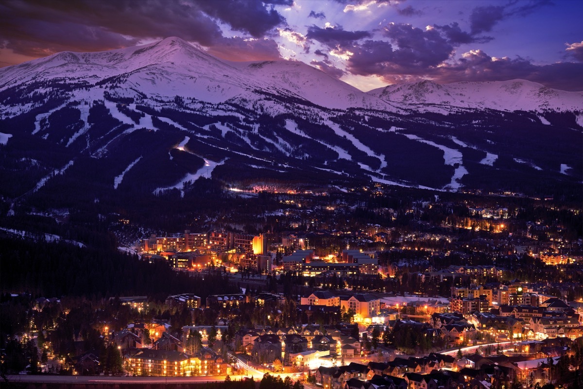 Breckenridge, Colorado White Christmas in America