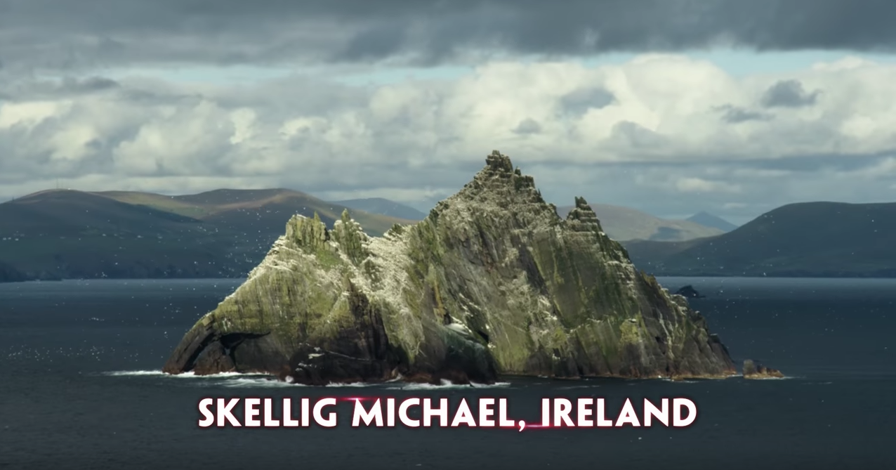 skellig michael filming location for star wars