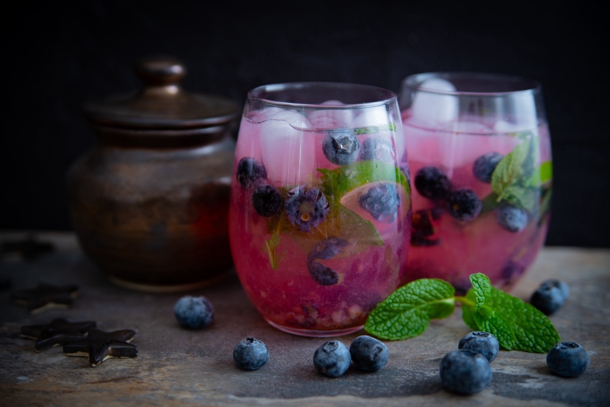 Blueberry Mojito