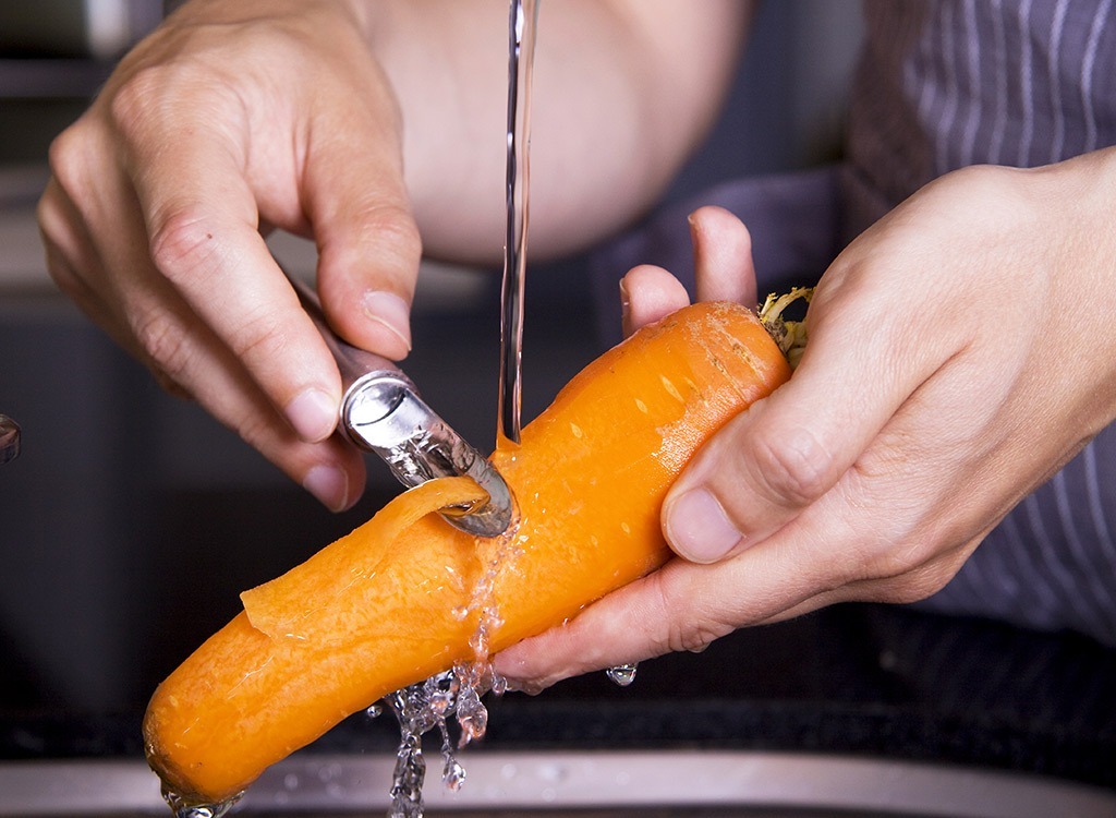 Peeling a Carrot