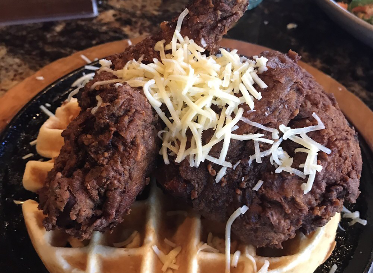 chicken and waffles