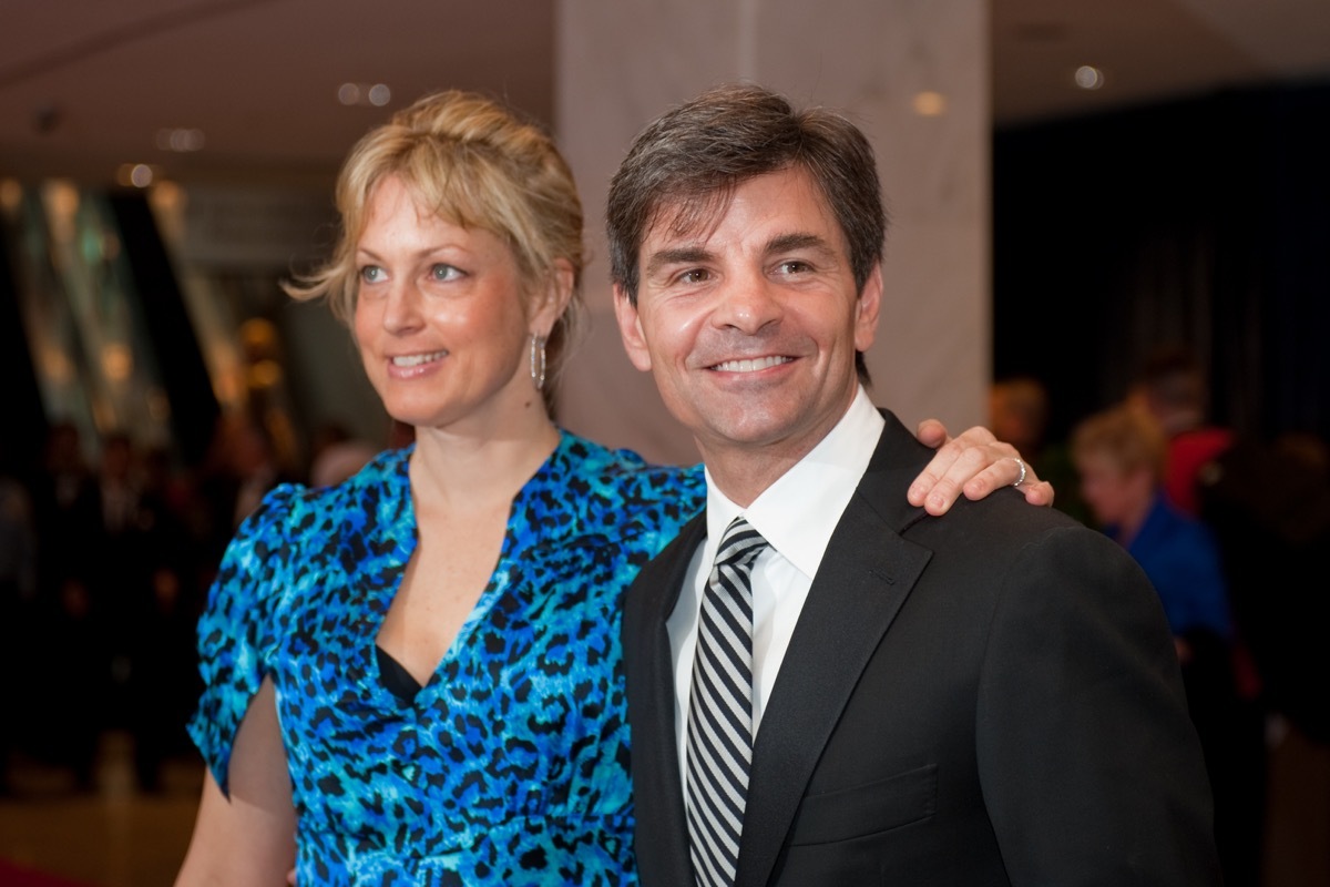 George Stephanopoulos and Ali Wentworth