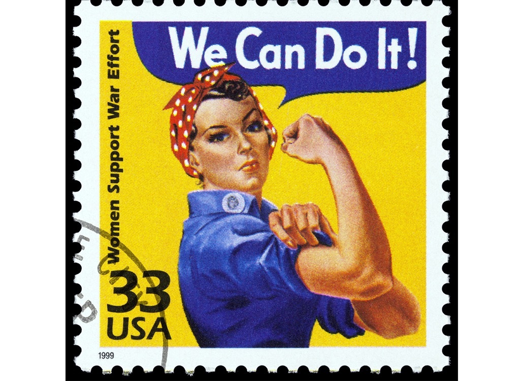 rosie the riveter stamp