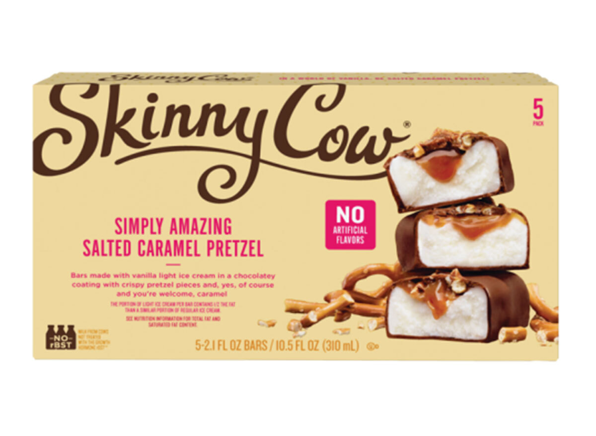 skinny cow salted caramel pretzel