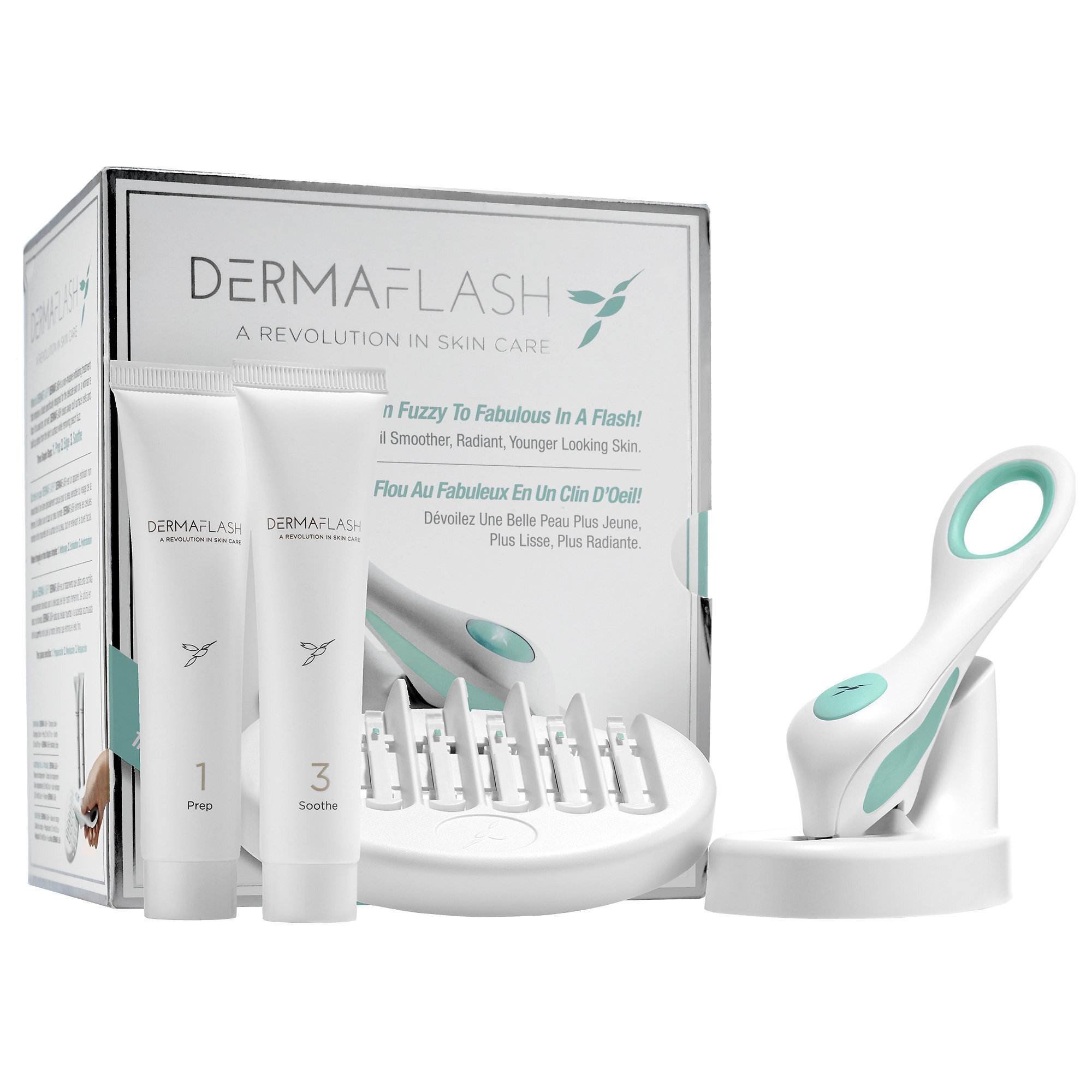 dermaflash tool, healthy skin after 40 