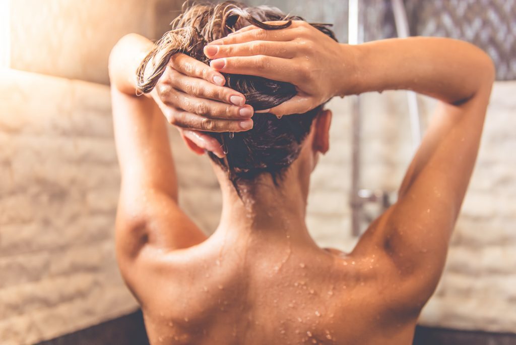 Home Woman in Shower