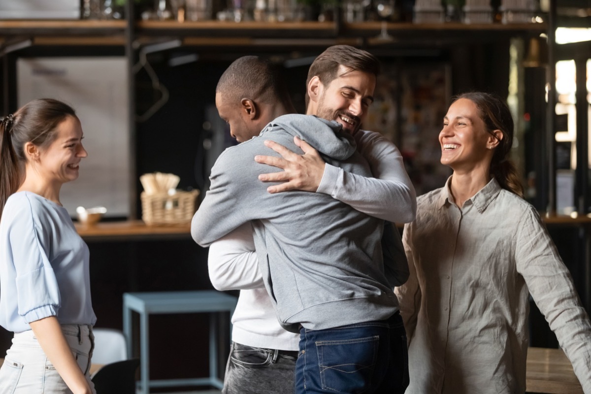 girl hanging out with boyfriend's friends things he's not telling you