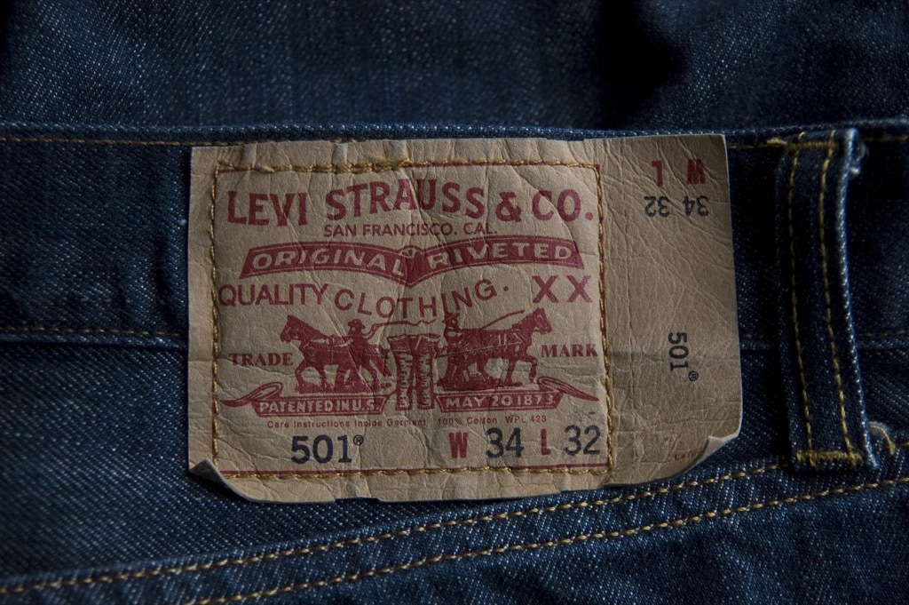 levi strauss blue jeans most groundbreaking invention in every state