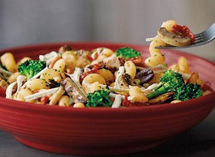 carrabba's: cavatappi franco  with whole grain spaghetti