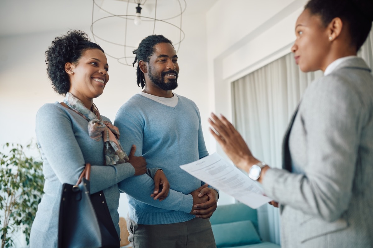 couple meeting with financial advisor