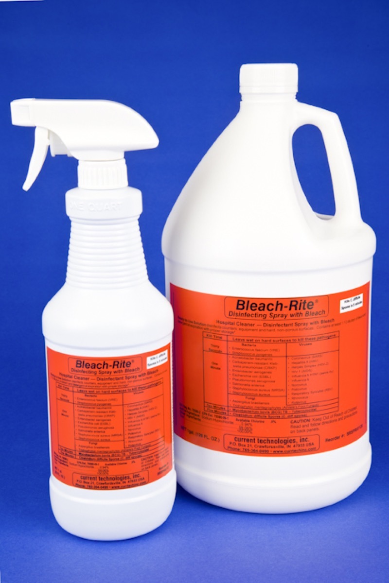 Bleach-rite Disinfecting Spray With Bleach