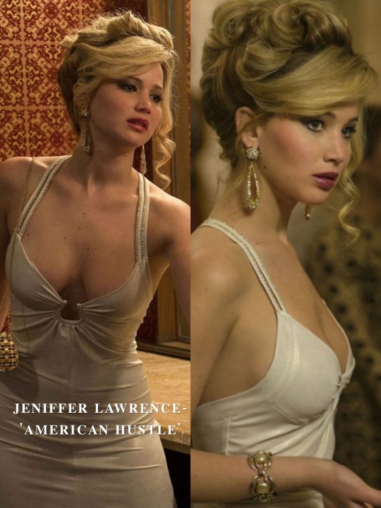 Jennifer Lawrence – American Hustle  | 15 Iconic Movie Dresses You Wish You Could Wear | HerBeauty