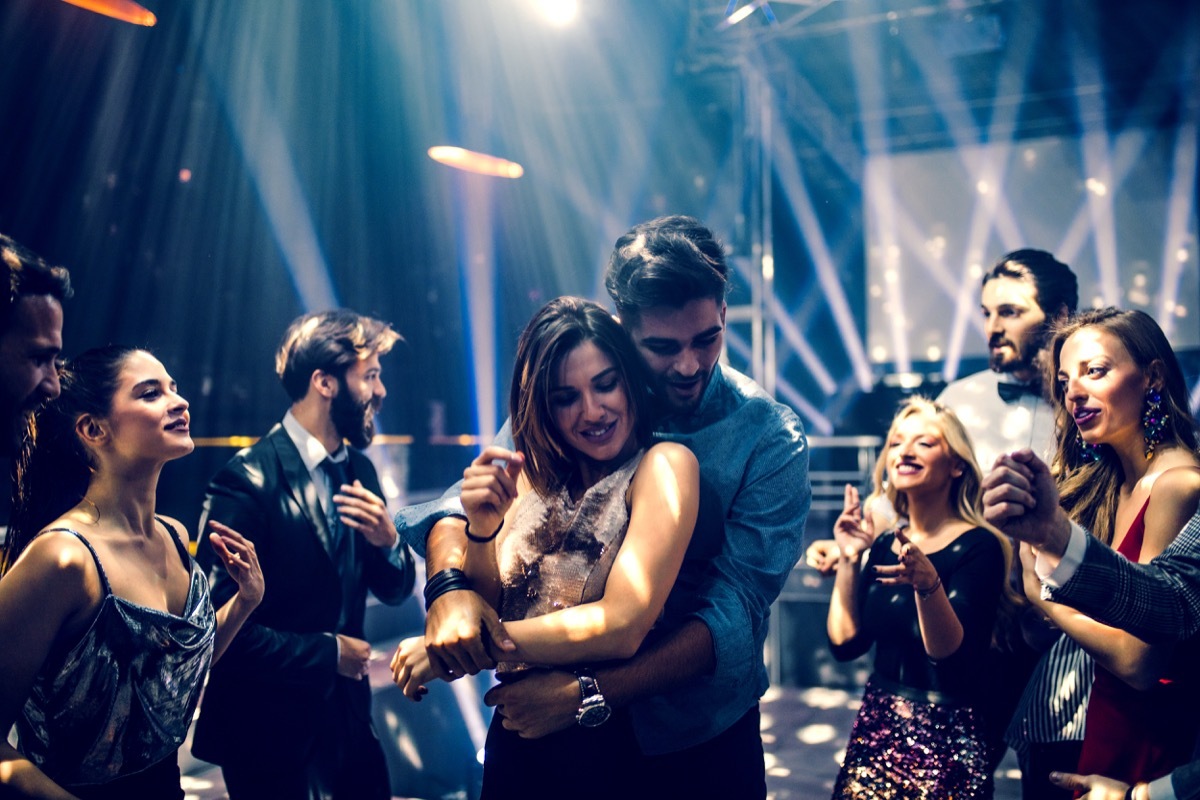 Couple Dancing at a Nightclub Slang Terms