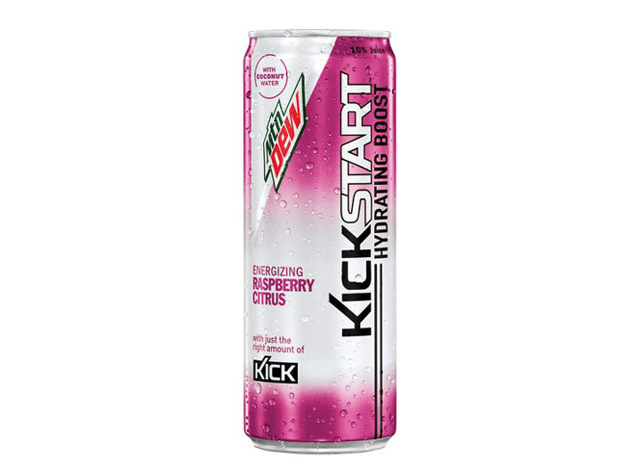 mountain dew kickstart raspberry citrus