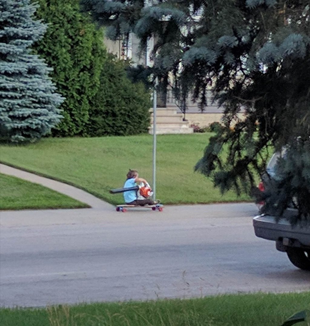 Kid on skateboard funny kid photos