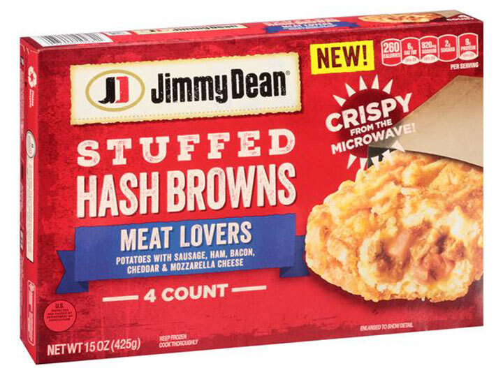 Jimmy Dean Meat Lover's Stuffed Hash Browns